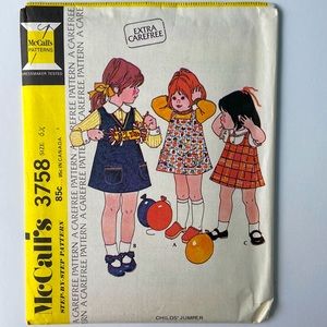 Vintage sewing pattern. McCall’s 1973. Uncut size6x